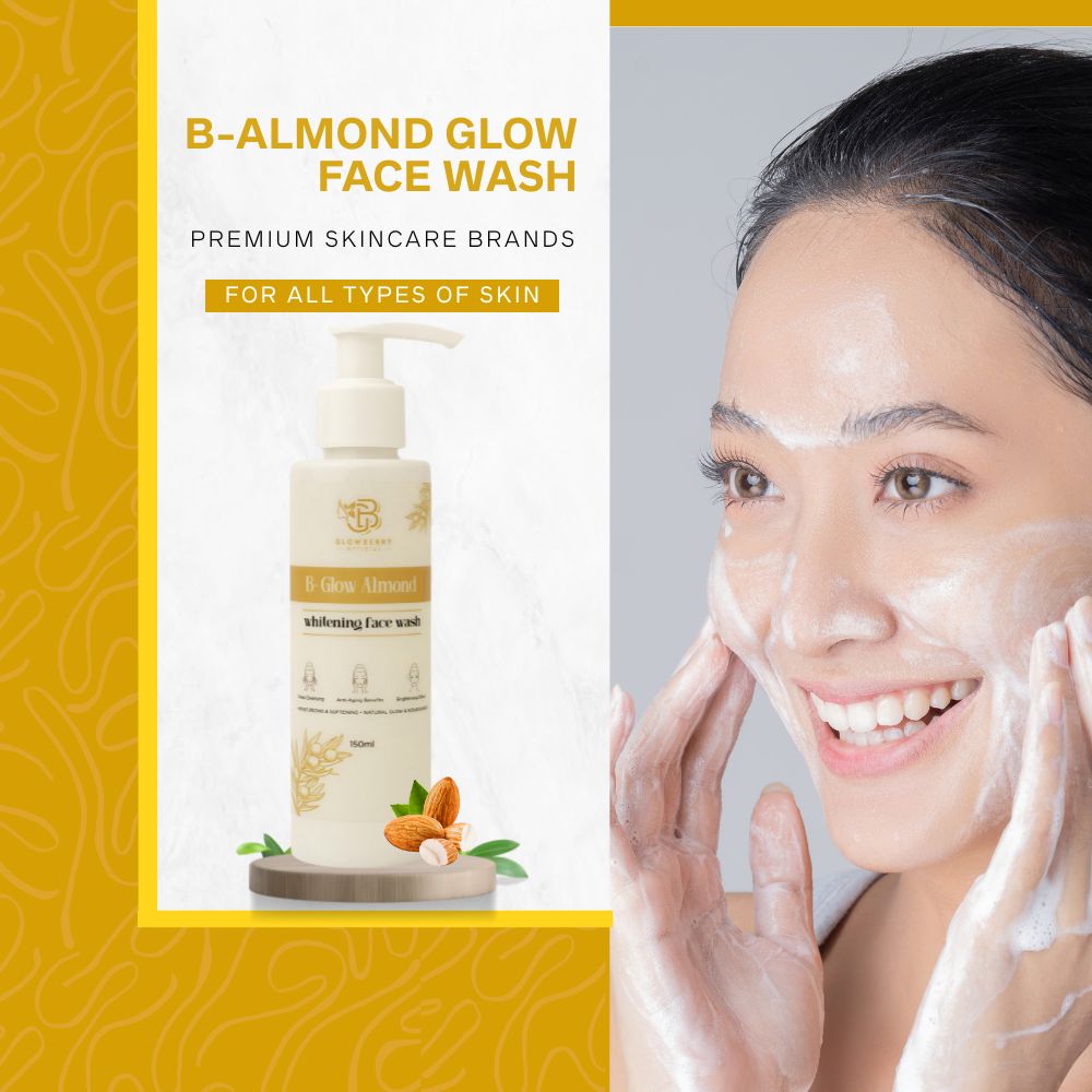 B-Almond Glow Face Wash – 150ml | Nourishing & Brightening Daily Cleanser