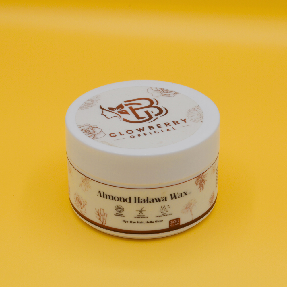 Almond Halawa Wax  – 300g | Smooth & Nourishing Hair Removal Wax