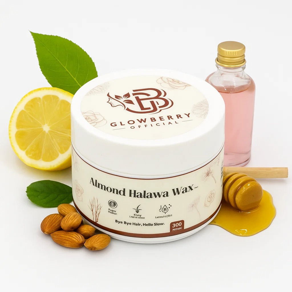 Pack of 4 Almond Halawa Wax  – 300g | Smooth & Nourishing Hair Removal Wax